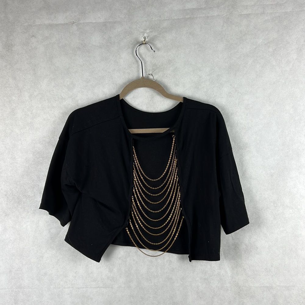 Fashion Nova Fearless Tiger Chain Tee - Picture 2 of 8